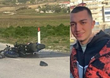 FOTO/ Motori që drejtonte u përplas me makinën, ky është 22-vjeçari që humbi jetën në Vlorë