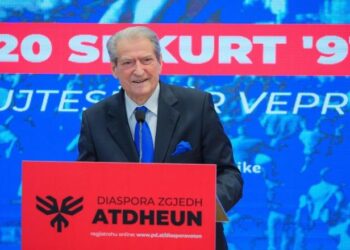 Berisha shfrenon fantazinë: Mbështetësit e Veliajt u mblodhën para GJKKO për të rrahur dhe marrë peng gjyqtarët