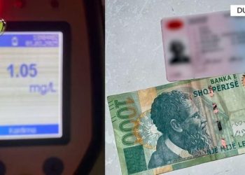Tentoi të korruptonte punonjësit e Policisë Rrugore në gjendje të dehur, arrestohet shoferi në Durrës