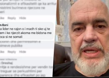 “Jemi pa ujë, si në Somali”, Rama replikon me komentuesin: Mos shih me gjyzlykët e bretkosave të kënetës së opozitës