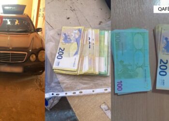 Polaku tentoi të ikte nga Shqipëria me mijëra euro të padeklaruara, i sekuestrohen