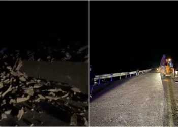 Reshjet e dendura të shiut në vend, gurët bien nga mali dhe bllokojnë aksin Kuç-Qeparo, ndërhyjnë zjarrfikësit
