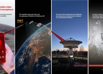 Vodafone ka realizuar me sukses video-telefonatën e parë hapësinore në botë nëpërmjet telefonit dhe satelitit