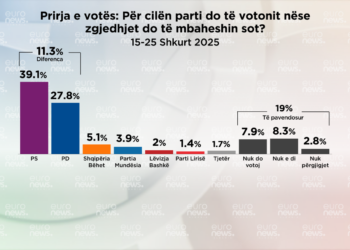 Nëse zgjedhjet mbahen sot, për kë do votonin shqiptarët? Ja rezultatet e sondazhit