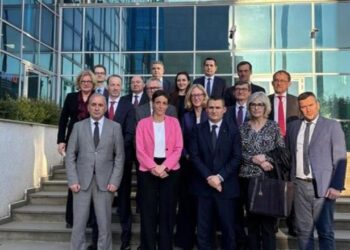 ‘Mbështesim zbatimin e reformës në drejtësi’, ambasadorët austriakë të rajonit takim me Dumanin në SPAK: Pavarësia në hetim thelbësore