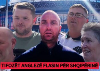 VIDEO/ Angli-Shqipëri, prononcimet e tifozëve anglezë nga Wembley: Duel interesant, por fitojmë ne