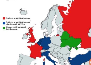Gjeografia bërthamore e Evropës! Skenarët e armatimit