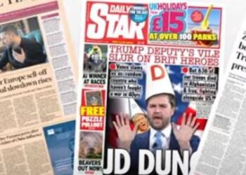 Shtypi britanik ‘shigjeton’ J.D Vance: Fjalët e tij, fyese dhe të turpshme…