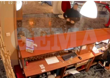 Terrorizoi hotelet në Greqi, publikohen videot e hajdutit serial shqiptar