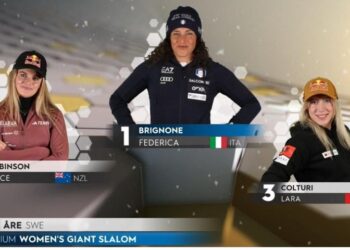 Lara Colturi shkëlqen në Suedi, skiatorja e Shqipërisë renditet e 3-ta