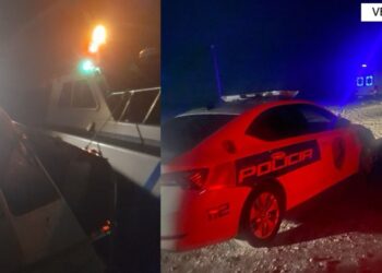 Kishin dalë në det me varkë, policia shpëton nga mbytja 2 turiste kroate në Velipojë