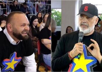 “E kuptova që je demokrat, avash do mësosh dhe ti!”, Ramën e shpërqendrojnë të rinjtë: O Halit, ti i ke sjellë këta?