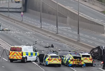Aksidenti tragjik, 4 makina policie bëhen copash në autostradën e Newcastle