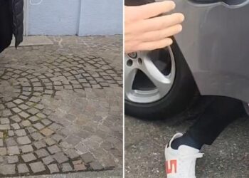 ‘Erdha’, Rama ndan pamjet teksa hipën në makinë para nisjes së takimit në Milano