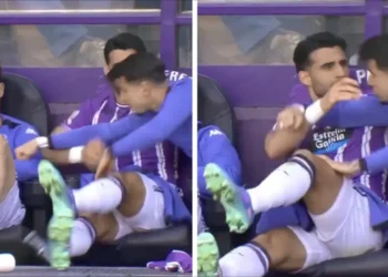 E paprecedentë në La Liga, “plas” grushti mes shokëve të skuadrës (VIDEO)