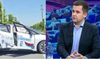 Makina e shtabit të tij u përfshi në aksident, Alimehmeti tregon dinamikën: Një mjet bëri manovër të gabuar, shoferët u trembën dhe…