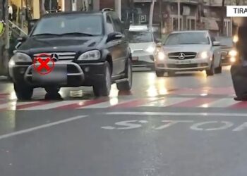 Mbi 1500 gjoba gjatë një jave, Policia Rrugore në Tiranë bën bilancin: 26 shoferë të arrestuar