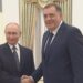 Dodik takon Putinin: Ai do të na mbrojë nga ndërkombëtarët