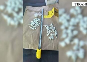 U kap me targa automjetesh dhe 107 doza kokaine gati për shitje, arrestohet 25-vjeçari në Vorë