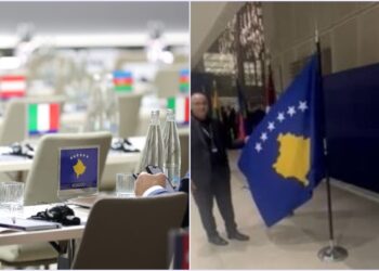 Skandal në Beograd, hiqet flamuri i Kosovës në Kongresin e UEFA-s