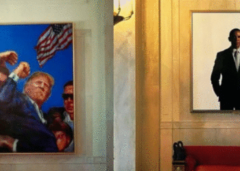 Trump largon portretin e Obamës, e zëvendëson me një pikturë të tij pas tentativës për vrasje
