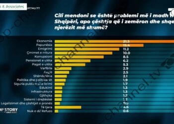 Nga ekonomia te emigrimi, cilat janë çështjet që shqetësojnë më shumë shqiptarët sipas sondazhit të McLaughlin