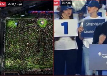 Rreth 30 mijë ndjekës diferencë/ PS dhe PD mbyllin fushatën, si ishte “lufta” me shifrat e audiencës online