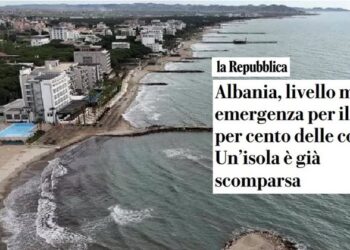 “La Repubblica”: Shqipëria po gërryhet nga erozioni, një ishull u zhduk
