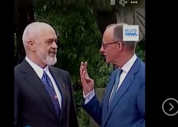 VIDEOLAJM / Katër mandate?! Kancelari gjerman habitet me fitoren e Ramës
