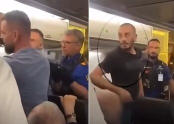 Panik gjatë fluturimit Gjenevë-Prishtinë! I riu shqiptar tenton të hapë derën e avionit, e ndalojnë udhëtarët