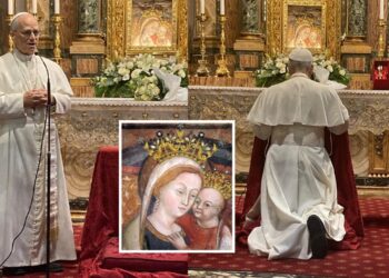 Papa Leoni XIV viziton “Zojën e Shkodrës”, kisha ku ruhet ikona që iku në Mesjetë