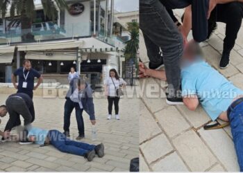 Komisioneri i PL bie papritur në rrugë në Sarandë, përfundon në spital