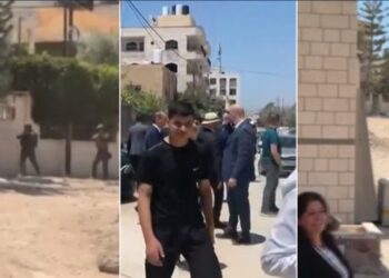 VIDEO/ Ushtria izraelite qëllon diplomatët e huaj! Momenti kur ambasadorët largohen me vrap