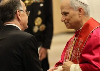 Kurorëzimi i Papa Leon XIV/ Begaj takon Atin e Shenjtë: Udhëheqja juaj shpirtërore, një zë që jep shpresë dhe unitet