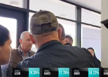 “S’ka burrë nëne…”/ Përplasje fizike mes komisionerëve në Lushnjë, pezullohet votimi