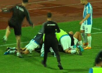 Merr fund ankthi i Tiranës, qëndron në Superiore pas një goli në fund të sfidës ndaj Pogradecit