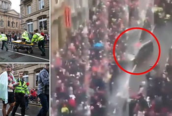 Festa mund të kthehej në tragjedi, makina futet mes turmës dhe përplas disa tifozë të Liverpoolit! Arrestohet shoferi