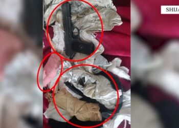 Mbanin në banesë municion luftarak, arrestohet 30-vjeçari në Shijak, shpallet në kërkim babai i tij