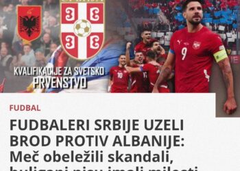 Mediat serbe harrojnë turpin e Beogradit dhe shfrenojnë fantazinë: Huliganët shqiptarë nuk patën mëshirë