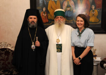 Festa e Kurban Bajramit, kryepeshkopi i Kishës Ortodokse, Joani takohet me kreun e KMSH