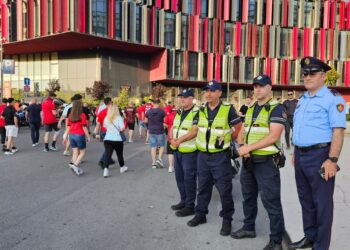 Masat për ndeshjen Shqipëri-Serbi, Proda falënderon efektivët dhe qytetarët