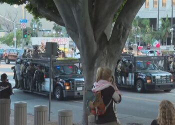 Kaos dhe “luftë civile” në Kaliforni, pas ushtrisë, Trump dërgon marinsat për të vrarë protestat