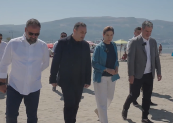 Kumbaro dhe Hoxha inspektim në Vlorë për sezonin turistik: Vëmendje ndaj ndotjes mjedisore