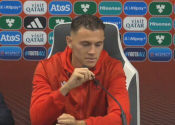 “Ndaj Serbisë na ka munguar goli”, Asllani për sfidën ndaj Letonisë: Mos ta nënvlerësojmë, kemi ndeshje të vështirë