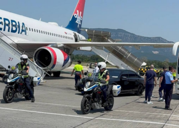 Policia e shoqëroi deri në Rinas, skuadra serbe niset për në Beograd