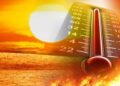 Fundjavë e nxehtë me temperatura mbi 37 °C