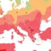 Europa ‘digjet’ nga temperaturat e larta, deri në 40 gradë celsius! Shqipëria në zonën e kuqe (HARTA)