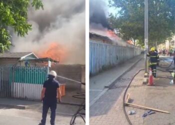 Zjarri në tregun ambulant në Durrës, bllokohet qarkullimi rrugor, 4 zjarrfikëse në terren. Dyshohet se…
