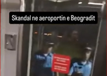 Skandal në aeroportin e Beogradit, autobusi me shqiptarë bllokohet nga policia