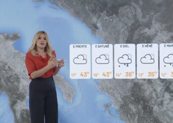 Nga 43 gradë celsius në breshër dhe mot të freskët, ndryshimi drastik i motit në vend
